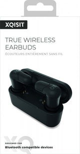 Xqisit True Wireless Hodetelefoner Compact Svart