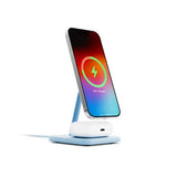 Twelve South HiRise 2 Deluxe 2-i-1 MagSafe-lader Glacier Blue