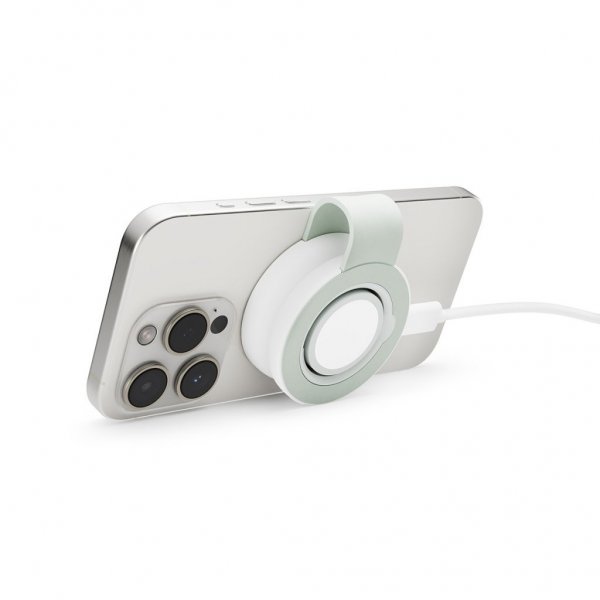 Twelve South Trådløs lader ButterFly SE 2-in-1 Qi2 MagSafe Hvit