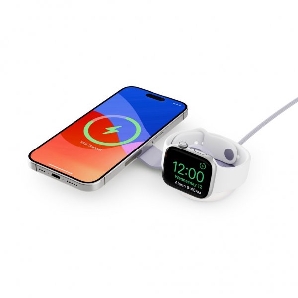 Twelve South ButterFly SE 2-i-1 MagSafe-lader Iridescent