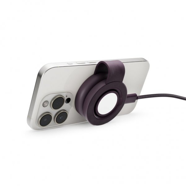 Twelve South ButterFly SE 2-i-1 MagSafe-lader Midnight Plum