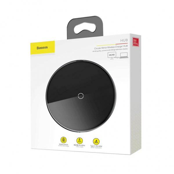 Baseus Mirror Series Multifunctional Hub Trådløs Lader