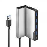 ALOGIC USB-A Fusion SWIFT 4-ports hub Rymdgrå