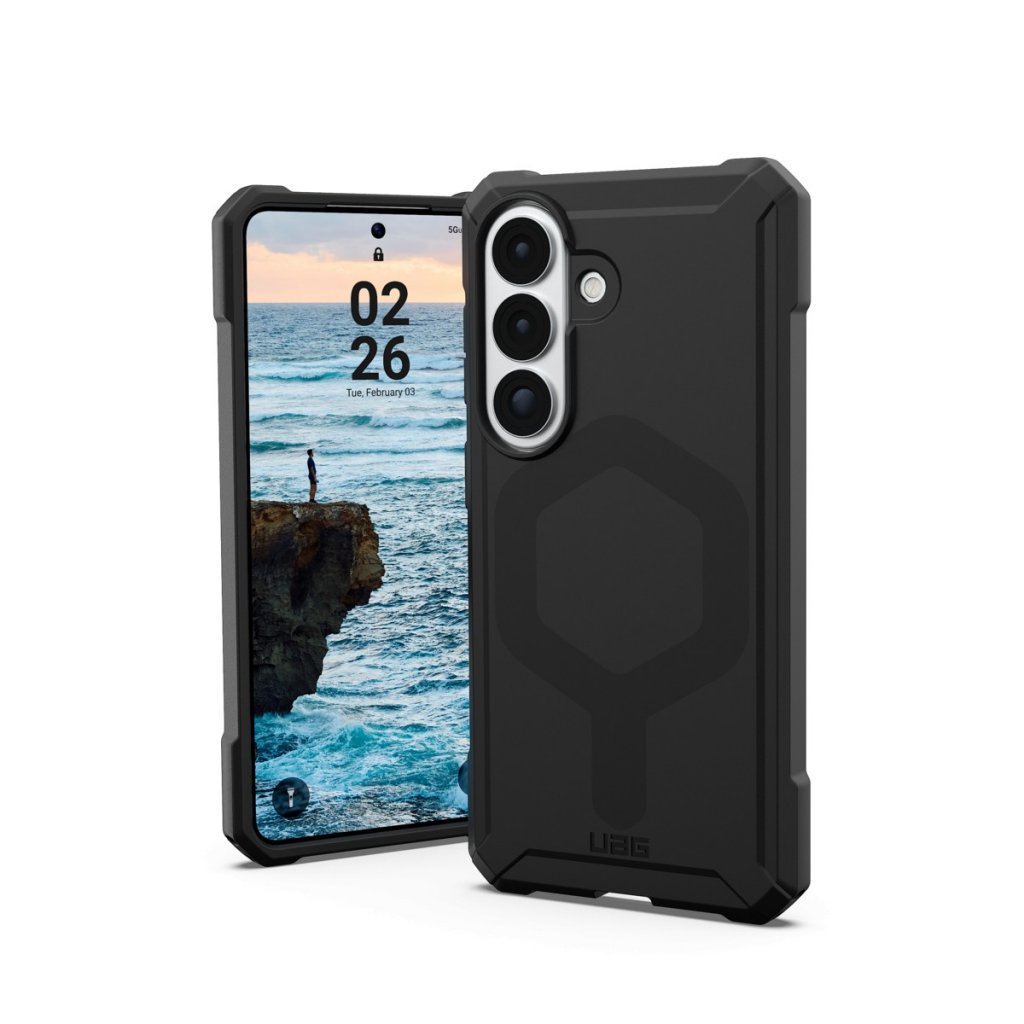 Urban Armor Gear (UAG) Samsung Galaxy S26 Deksel Essential Armor MagSafe Svart