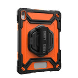 Urban Armor Gear (UAG) iPad 10.9 (gen 10)/iPad 11 (A16) Deksel Plasma Kickstand & Handstrap Oransje Svart
