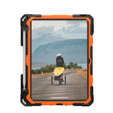 Urban Armor Gear (UAG) iPad 10.9 (gen 10)/iPad 11 (A16) Deksel Plasma Kickstand & Handstrap Oransje Svart