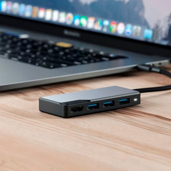 ALOGIC USB-C Fusion CORE 5-i-1 HDMI & USB Hub Space Grey