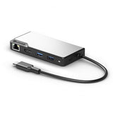 ALOGIC USB-C Fusion ALPHA 5-i-1-hub HDMI, USB, Ethernet og PD Space Gray