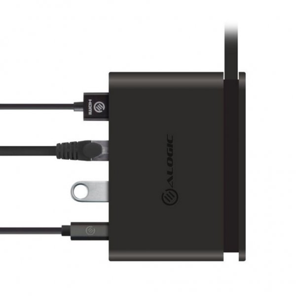 ALOGIC USB-C Travel Dock Essential 4 porter med 100W PD