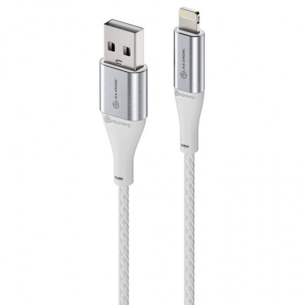 ALOGIC Ultra USB-A til Lightning-kabel 1,5 m Sølv