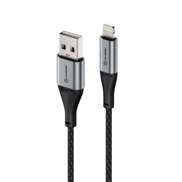ALOGIC Ultra USB-A til Lightning-kabel 1,5 m Space Grey