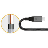 ALOGIC Ultra USB-A til USB-C kabel 3A/480Mbps 30 cm Space Grey