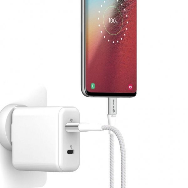 ALOGIC USB-C til USB-A-kabel 3A/480Mbps 30cm Sølv