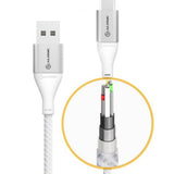ALOGIC USB-C til USB-A-kabel 3A/480Mbps 1,5m Sølv