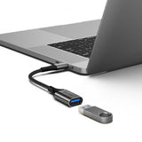 ALOGIC Ultra USB-C til USB-A-adapter 15 cm Space Gray