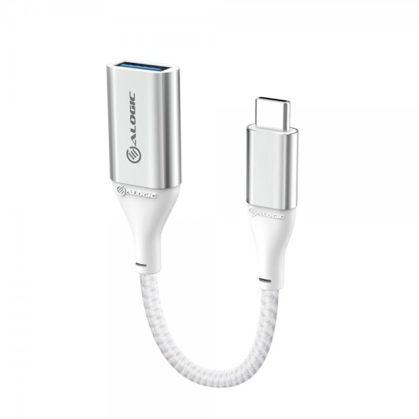 ALOGIC Ultra USB-C til USB-A-adapter 15 cm Sølv