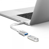 ALOGIC Ultra USB-C til USB-A-adapter 15 cm Sølv