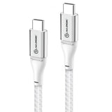 ALOGIC Ultra USB-C til USB-C-kabel 5A/480Mbps 30 cm Sølv