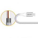ALOGIC Ultra USB-C til USB-C-kabel 5A/480Mbps 3 meter Sølv