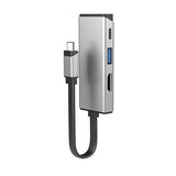 Alogic USB-hub MagForce Trio 3-i-1 Grå