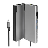 ALOGIC Ultra USB-C Dock PLUS - HDMI. MDP. USB. Ethernet. minnekortleser og 100W PD Space Grey