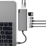 ALOGIC Ultra USB-C Dock PLUS - HDMI. MDP. USB. Ethernet. minnekortleser og 100W PD Space Grey