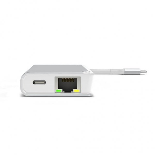 ALOGIC Ultra USB-C Dock PLUS - HDMI. MDP. USB. Ethernet. minnekortleser og 100W PD Sølv