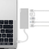 ALOGIC Ultra USB-C Dock UNI - HDMI. USB. SD-kort 100W PD Sølv