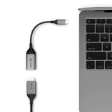 ALOGIC Ultra USB-C Hann til DisplayPort Hunn Adapter 4K @60Hz 15cm