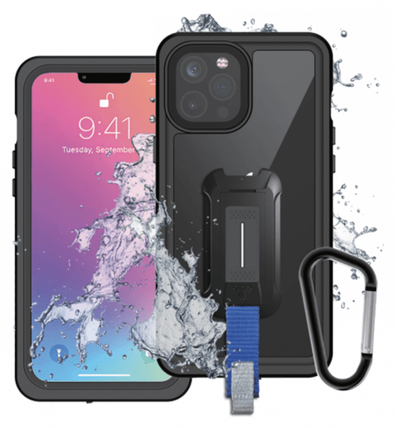 Armor-X iPhone 13 Deksel MX Waterproof Case Svart Transparent
