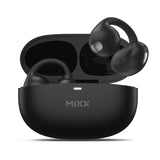 Mixx Trådløse Open-Ear Hodetelefoner StreamBuds Switch Clips Svart