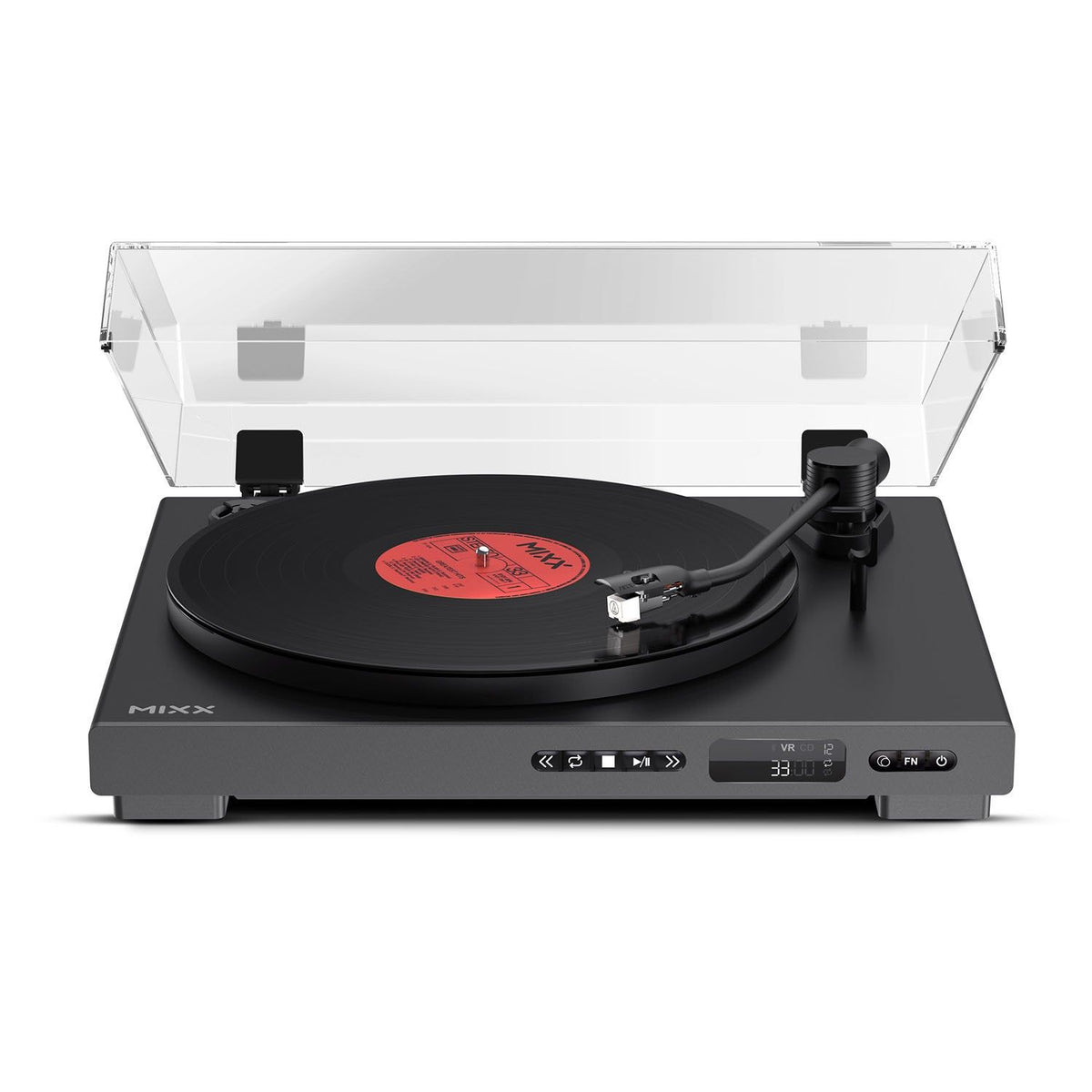 Mixx Analog Plus 2-i-1 Vinyl- og CD-Spiller Svart