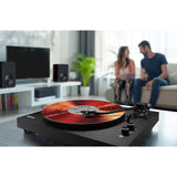Mixx System 5 Vinylskivspiller Stereo med Høyttaler Svart