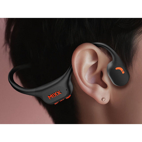Mixx Trådløse Hodetelefoner Benledende Resonate Pro Bone Conduction Svart