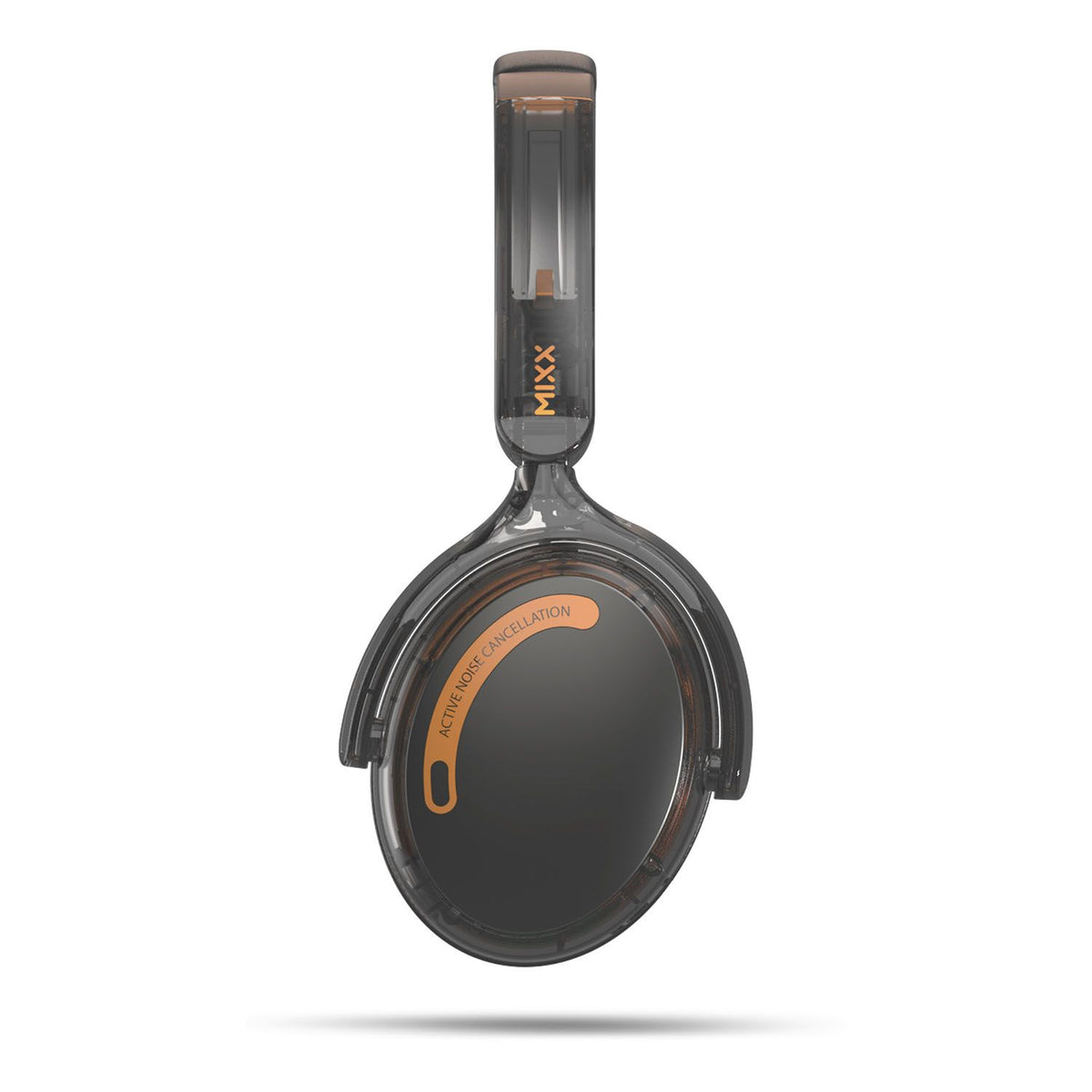 Mixx Trådløse On-Ear Hodetelefoner StreamQ Go ANC Clear Svart