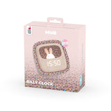 Mobility on Board Vækkeklokke med Nattlampe Billy Clock Rainbow Leopard