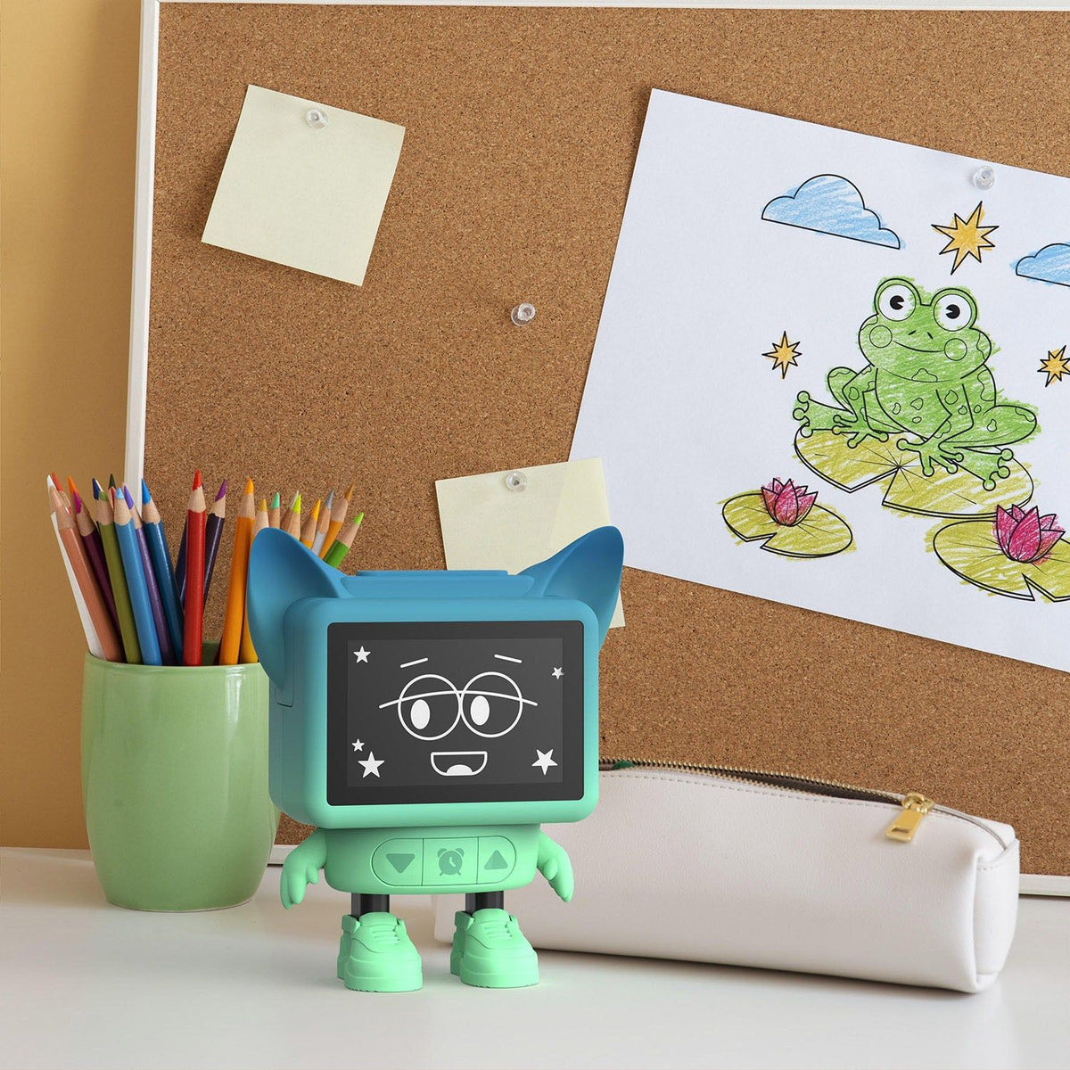 Mobility on Board Väckarklocka Dancing Clock Blå