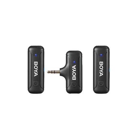 Boya Trådløs 2.4 GHz Mikrofon 2x BY-WM3T-M2 3.5 mm TRS
