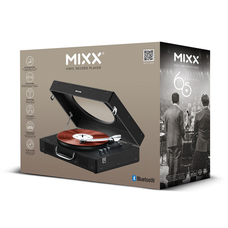 Mixx Revival 65 Vinylspelare Stereo Svart