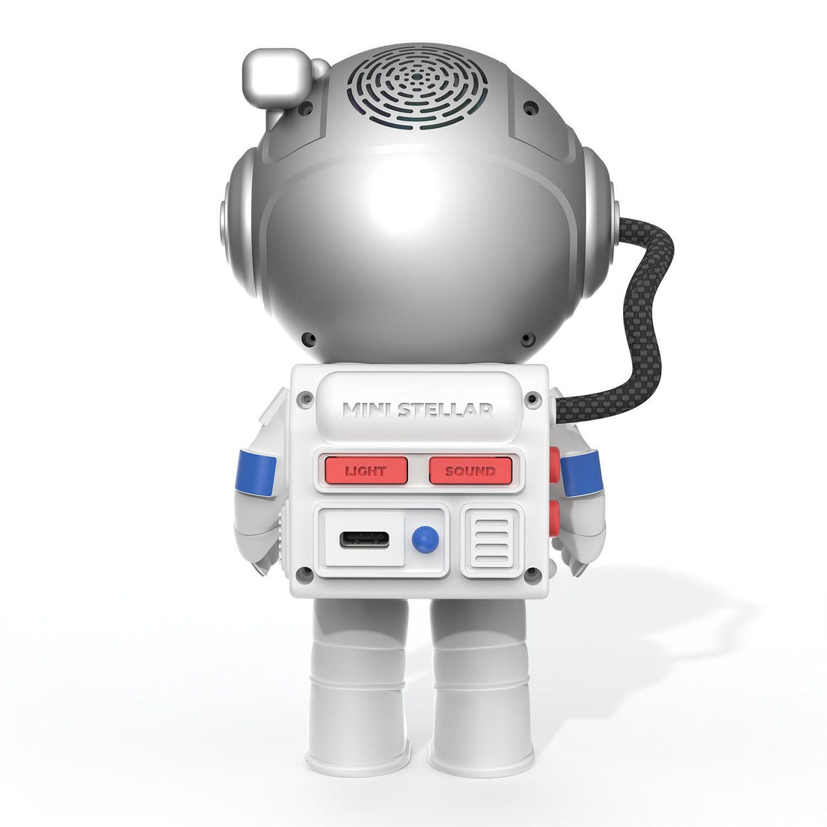 Mobility on Board Projektor Mini Stellar Light Space Hvit Austonaut