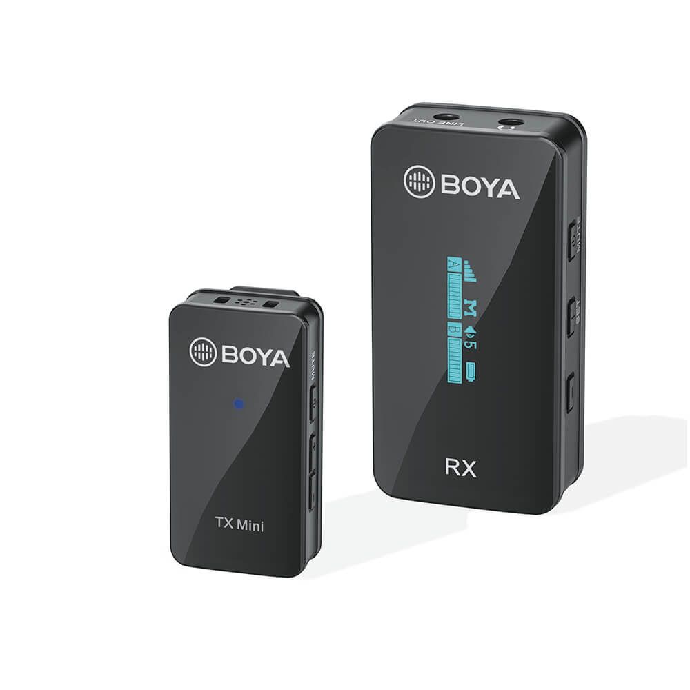 Boya Trådløs Mikrofon BY-XM6-S1 Mini 3.5mm
