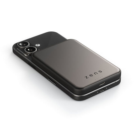 Zens Semi Solid State Powerbank Qi2.2 5 000 mAh Svart