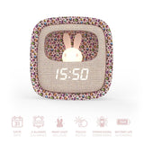 Mobility on Board Vækkeklokke med Nattlampe Billy Clock Rainbow Leopard