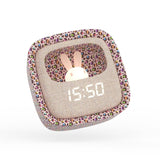 Mobility on Board Vækkeklokke med Nattlampe Billy Clock Rainbow Leopard