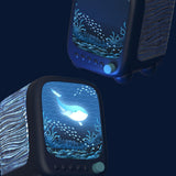 Mobility on Board Nattlampa Ocean Wavy Light Abyss Blue