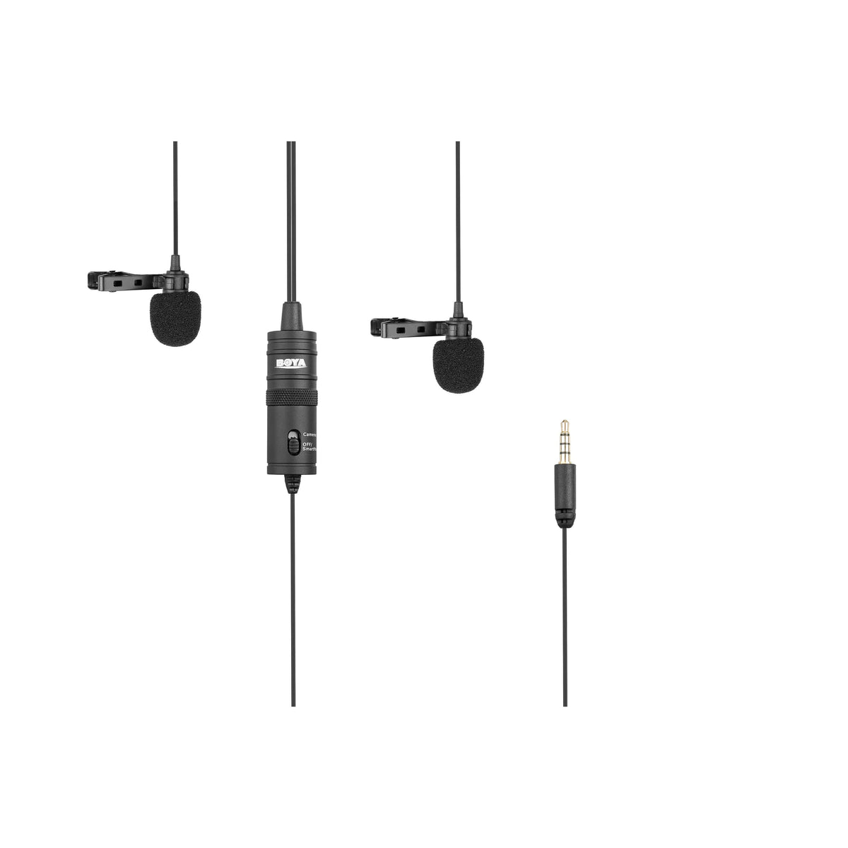 Boya Mikrofon Lavalier 2x BY-M1DM 3.5mm 4m