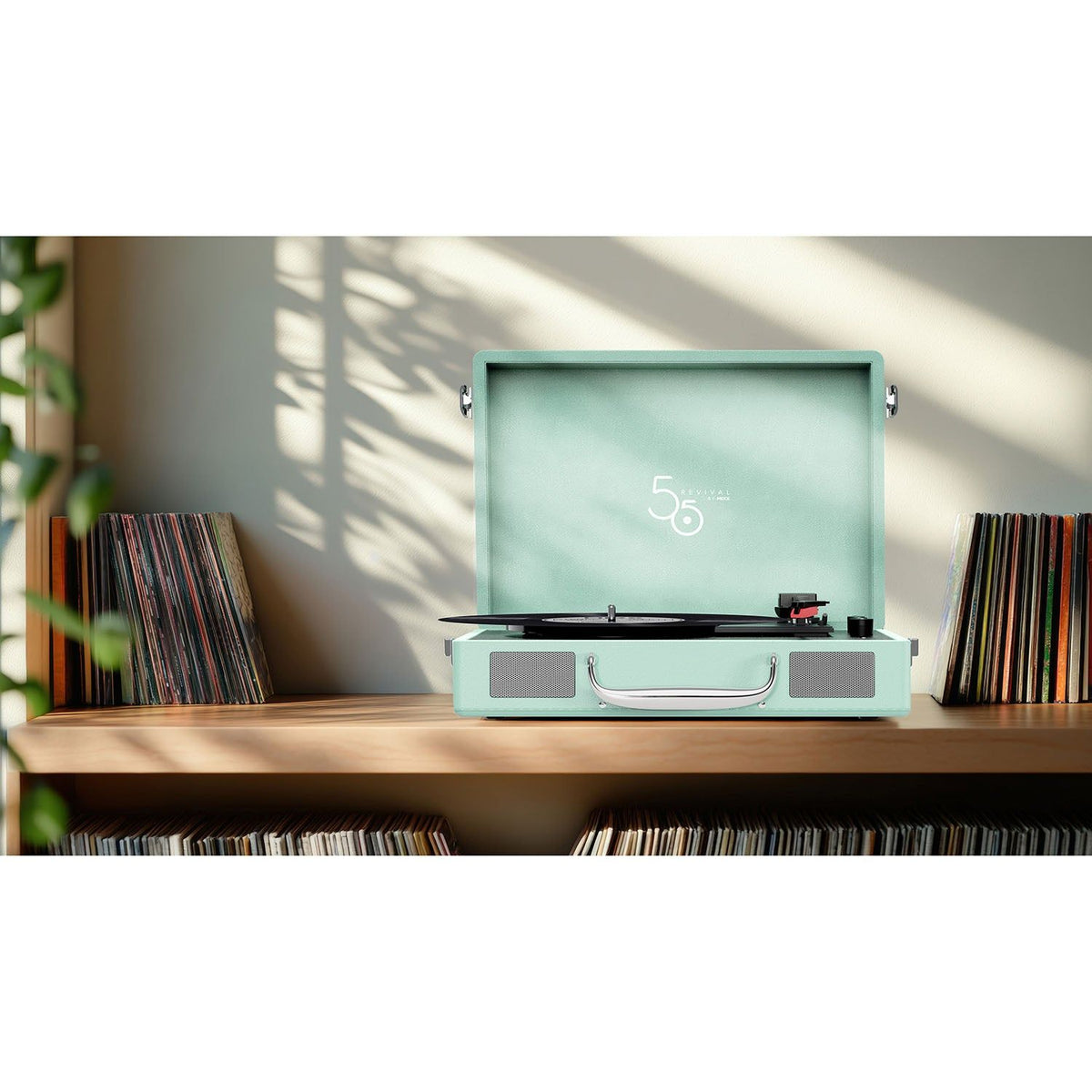 Mixx Revival 55 Vinylspelare Stereo Mintgrønn