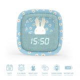 Mobility on Board Vækkeklokke med Nattlampe Billy Clock Blue Flower