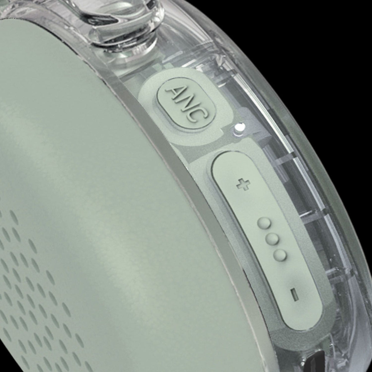 Mixx Trådløse On-Ear Hodetelefoner StreamQ Go ANC Clear Grønn