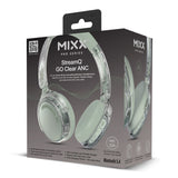 Mixx Trådløse On-Ear Hodetelefoner StreamQ Go ANC Clear Grønn